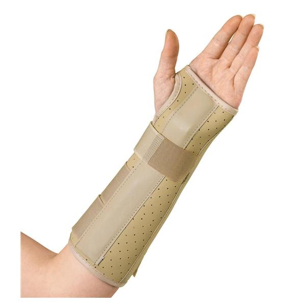 Splint Wrist/Forearm Vinyl Beige Size 10